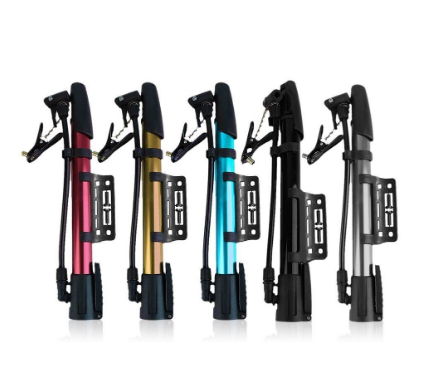 Portable Mini Bicycle Bike Tire Ball Hand Air Pump Inflatoro（random color）