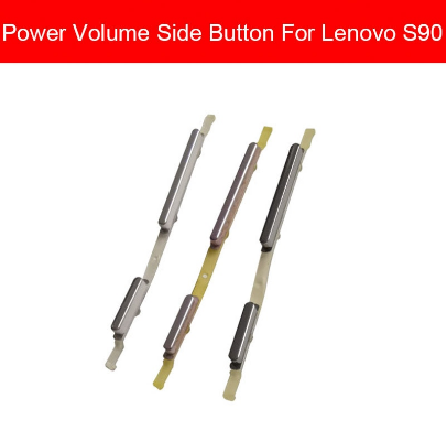 Volume + Power Control Side Buttons For Lenovo Sisley S90 Power Volume Switch Side Keypad Cell Phone Replacement Repair Parts