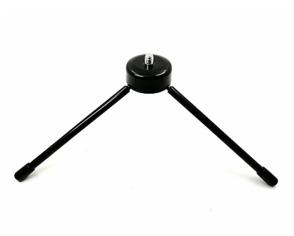 Mini Metal Tripod Stand Black tripodstand For Camera/Ringlight (Metal Tripod)