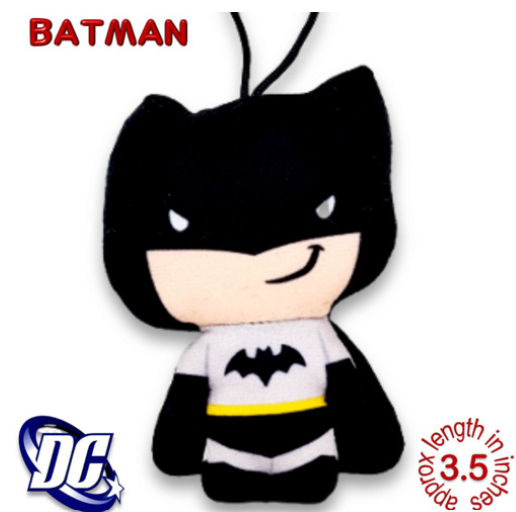 McDo DC Hanging Plushies Bag Charm Stuffed Toys DC20