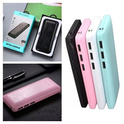 60000mAh 3USB Charger Power bank with Clear Screen
