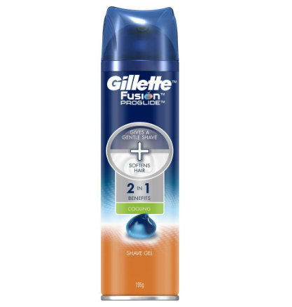 Gillette  Fusion Proglide Cooling Shaving Gel 195g
