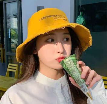 FASHION KOREAN STYLE BUCKET HAT FOR GIRLS FEMALE