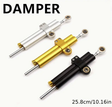 Motorcycle Modification Accessories Universal Short Type Damper 258mm Steering Stabilizer For Hon-da For Kawasaki For Yamaha