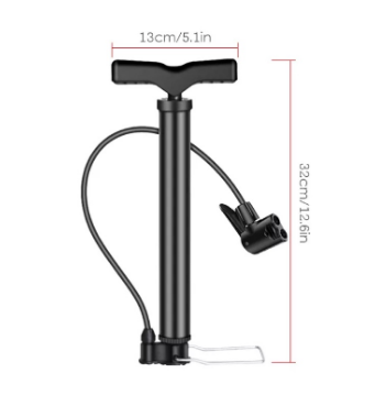 120Psi High Pressure Bike Pump Balls With Base Tire Pump Mountain Bikes Air Inflator