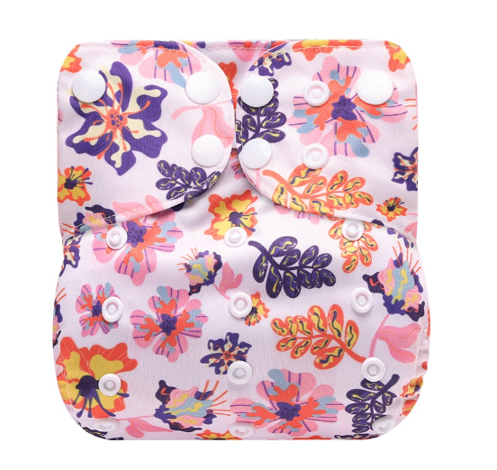 Ready Stocks Waterproof Reusable Digital Printed One Size Pocket Cloth Diaper S6