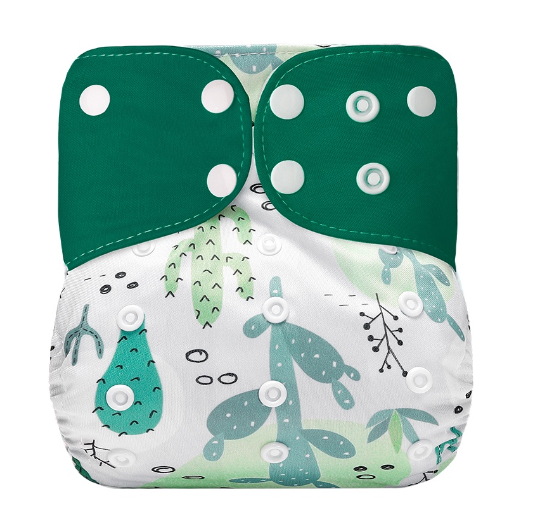 Ready Stocks Waterproof Reusable Digital Printed One Size Pocket Cloth Diaper S21