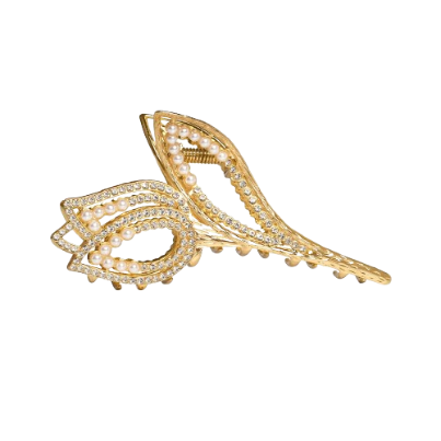 Mikana Floral Torii Metal Hair Clamp for hair accessories for women hair clips hair claw gift box