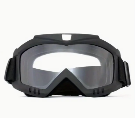 Windproof Motorcycle Glasses with Retro Mask - Perfect for Skiing, Off-Road Sports, and Biking