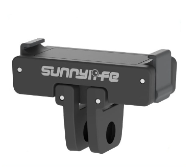 DJI Action 4, 3, & 2 Camera Magnetic Quick-Release Foldable Adapter Base Mount Sunnylife AD691