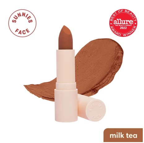 Sunnies Face Fluffmatte Weightless Modern Matte Lipstick Milk Tea