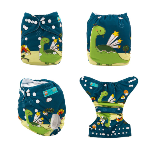 Alva Baby Cloth Diapers Washable Reusable Real Cloth Pocket Nappy Diaper Only D7