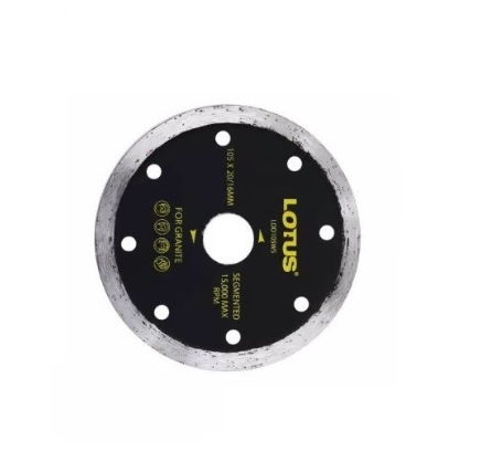 Lotus Diamond Cutter 4" x20/16mm WET LDD105WS/LTXT100DW - Cutting Tools