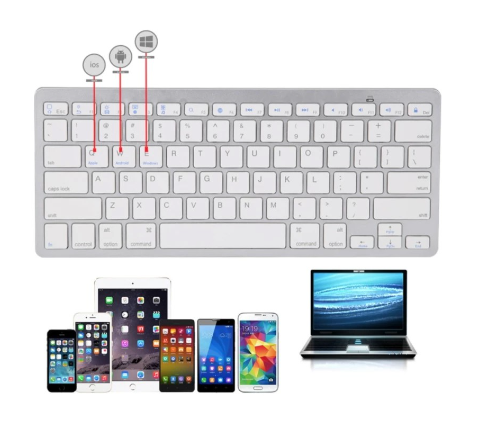 X5 Wireless Keyboard Bluetooth 3.0 for PC Computer