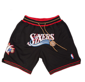 JUST DON By Mitchell & Ness Philadelphia 76ers Shorts