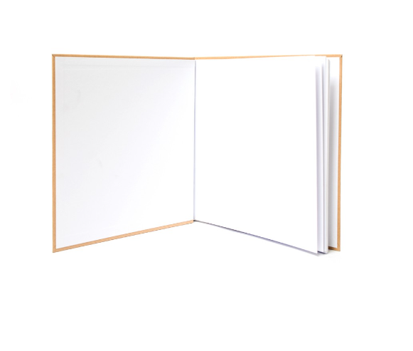 Craft Easy 8x8 Kraft Scrapbook Album 20 White Pages