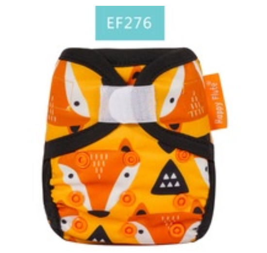 Happyflute Newborn Print PUL Design Snap Or Hook&Loop Eco-friendly Cloth Diaper Cover Baby Cloth Diaper CD8