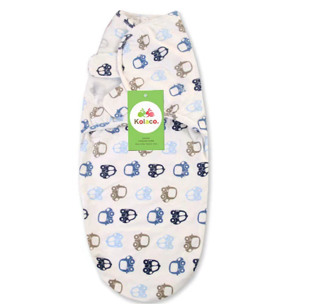 Baby Newborn Sleep Sack Swaddle Receiving Blanket Swaddling Wrap BSW7