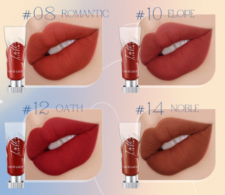 SACE LADY Nude Brown Matte Lip Tint Waterproof Lip Tattoo Kissproof Rich Pigmented Smooth Cosmetic Lip Makeup