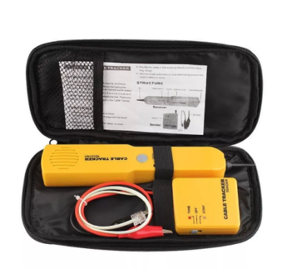 RJ11 Wire Tone Generator Probe Tracer Network Tracker Cable Tracker Diagnose Network Tester