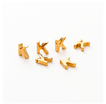 St.K unkka 316L Stainless Steel Initial Name Pendant Necklace Alphabet A-Z 26 Letter Fashion Necklace K