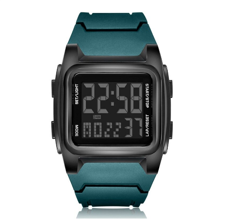 POSHI Original Men Watches Waterproof Multifunctional Men's Sports Watch Dual Time Count Down Stopwatch Digital Wrist Watch For Man 004