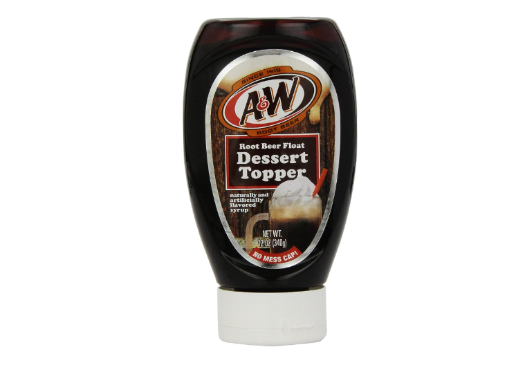 A&w Root Beer Float Dessert Topper 340g