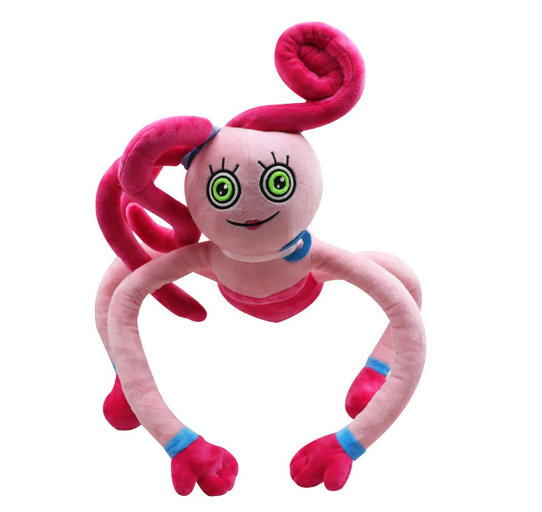 Game Poppy Playtime Huggy Mommy Dancing Figure Plush Stuffed Toy Dolls Kids Gifts Toys For Girls Boys M4