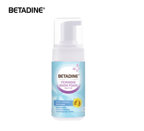 Betadine® Feminine Wash Foam Odour Control Witch Hazel 100ml