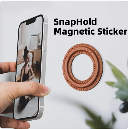 Strong Magnetic Wall Holder For Magsafe Series Phone Leather Magnetic Sticker For iPhone Xiaomi Poco X4 Pro Mi 11T Ring Holder