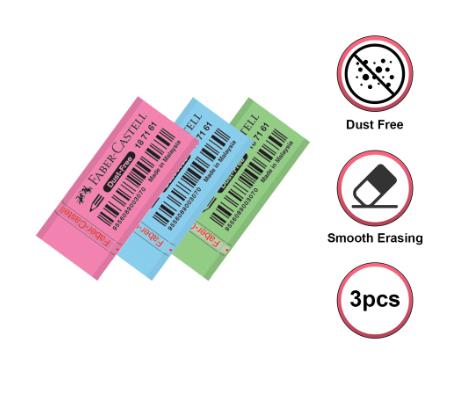 Faber Castell Dust Free Pastel Eraser 3PCS