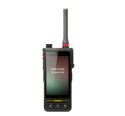 Anysecu E81 Rugged Smart Phone 4G POC Network Radio 4Watts DMR Analog UHF 4+64GB IP67 Waterproof Walkie Talkie
