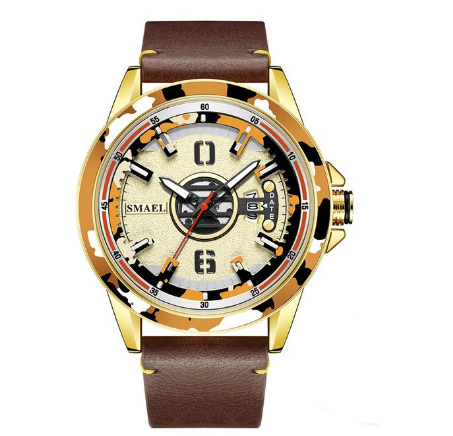 SMAEL Top Brand Luxury Mens Watches Military Sport Wrist Watch Waterproof Luminous Quartz Watch Men Calendar Clock M1