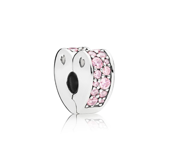 2023 New 925 Silver Pandora Charms Heart Love Family Bracelet Pendant Charm Jewelry S24