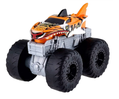 Hot Wheels Roarin Wreckers Monster Truck Tiger Shark Die-cast