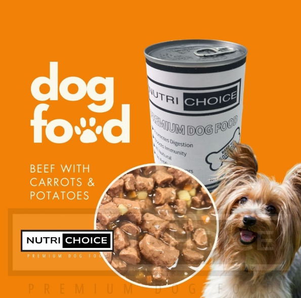 NutriChoice Dog Food (Beef w/ Carrots and Potatoes)