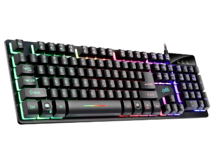 Zeus K003 ( Darth Vader ) Real RGB Mechanical Feel-Like Gaming Keyboard