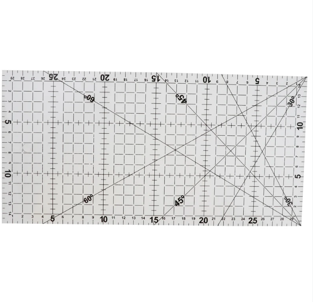 DIY Hand Art Patchwork Ruler Crafts Sewing Needle Tools Foot Seam Ruler Quilting