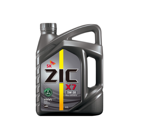 SK ZIC X7 5W-30 Fully Synthetic Engine Oil 4L