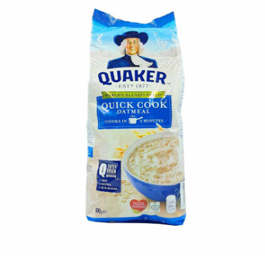 Quaker Quick Cook Oatmeal 800g
