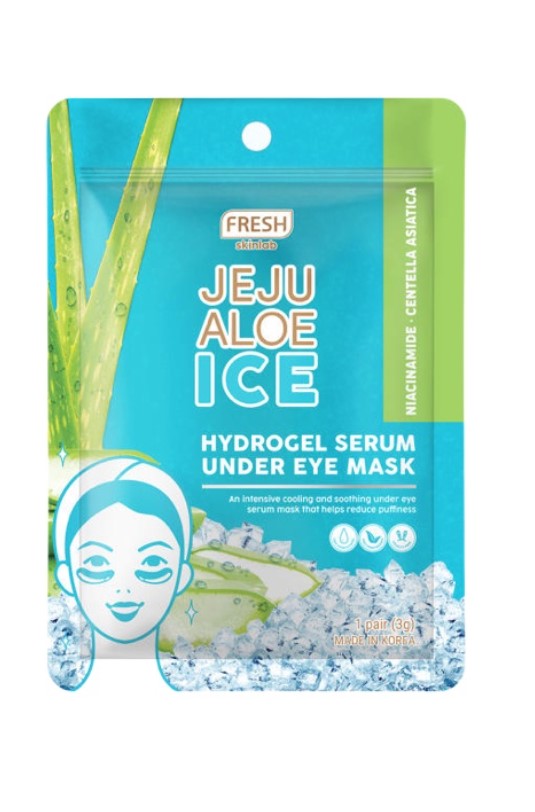 Fresh Skinlab Jeju Aloe Ice Hydrogel Serum Under Eye Mask 1Pair