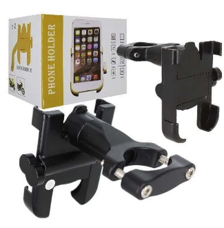 Holder Aluminum alloy motorcycle bike Phone Holder 360 adjustable Motorcycle handlebar mobile phone