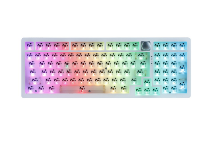RAKK SINAG 98 Tri-Mode RGB Universal Hot Swap Barebone Tri-mode connectivity Gaming Keyboard