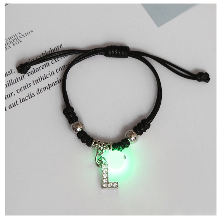 Luminous Couple Bracelet 26 English Letters Crystal Friendship Bracelet Women Men Jewelry Glow in the Dark L