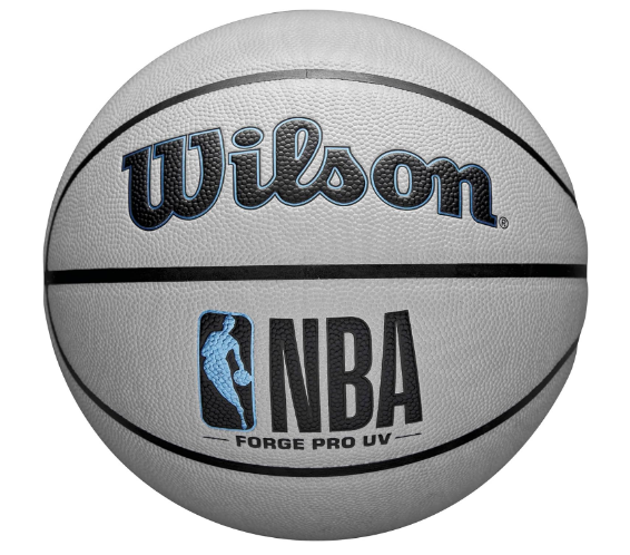 WILSON NBA Forge Pro UV Indoor/Outdoor Basketball - Size 7-29.5", Sand
