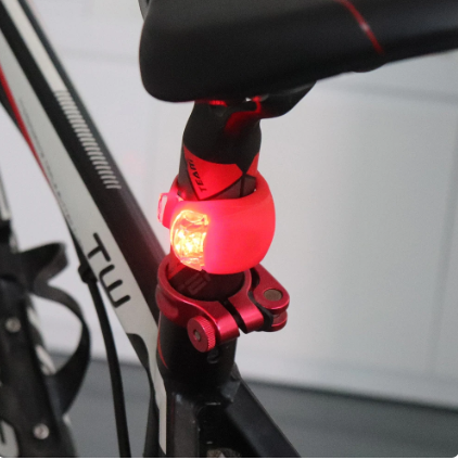 Silicone LED Bicycle Front Light Rear Bike Light Built-in Battery Waterproof Bicycle Accessories Cycling Mountain Bike Lamp