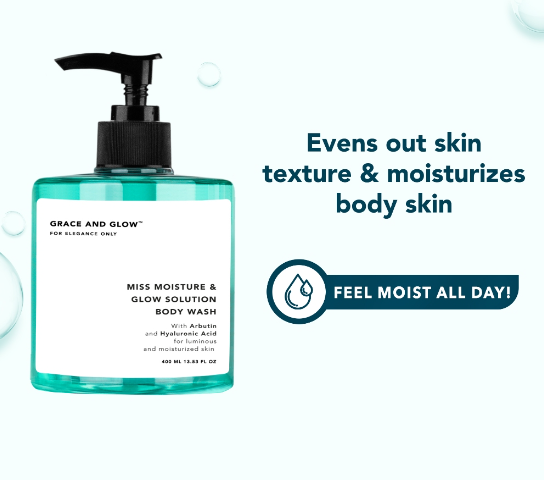 Grace and Glow Miss Moistures & Glow Solution Body Wash - Body Care Solution Brightening