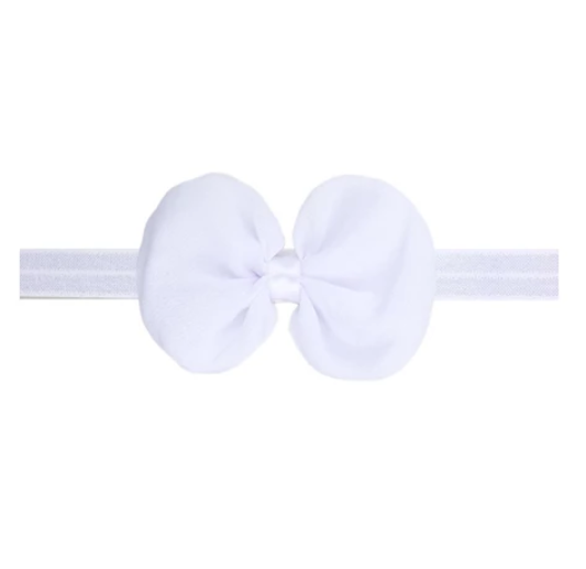 Baby Bowknot Hairband Girls Elastic Hairband Newborn Photography Headband Hair Acessories H8