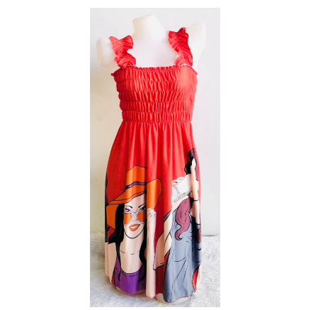 RUFFLES Mini Smocking || Maternity Dress || Summer Dress ||Above the knee up to Medium Size A2