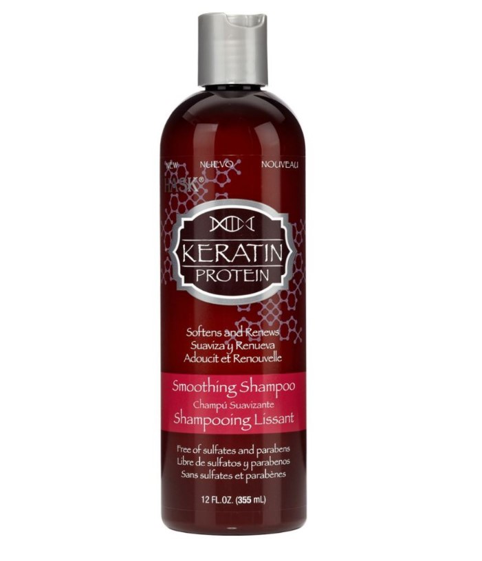 Hask Keratin Protein Smoothing Shampoo 12 US FL. Oz. 355 ml